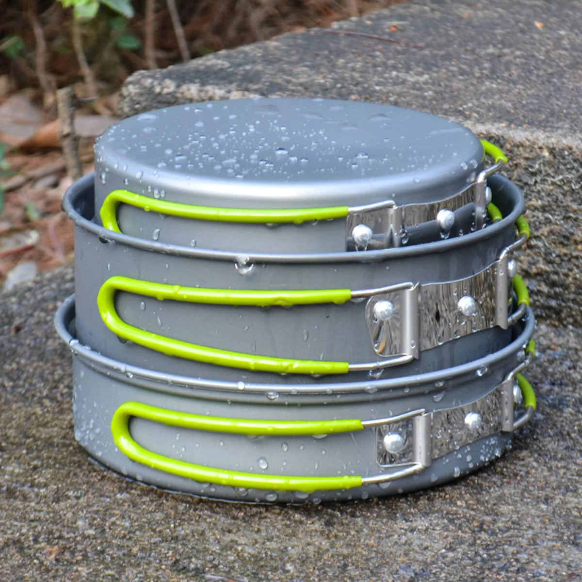 11 in 1 Portable Camping Cookware Aluminium Cooking Utensils N982209