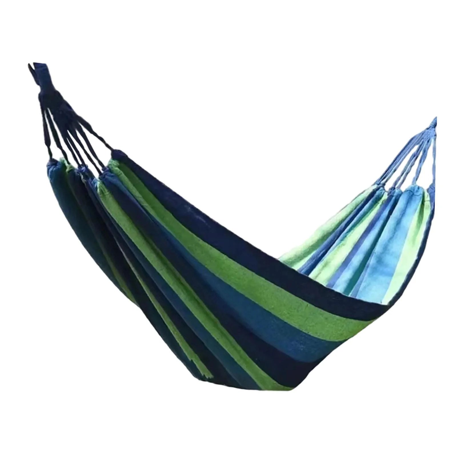 Blue Canvas Camping Hammock 190x80cm L354