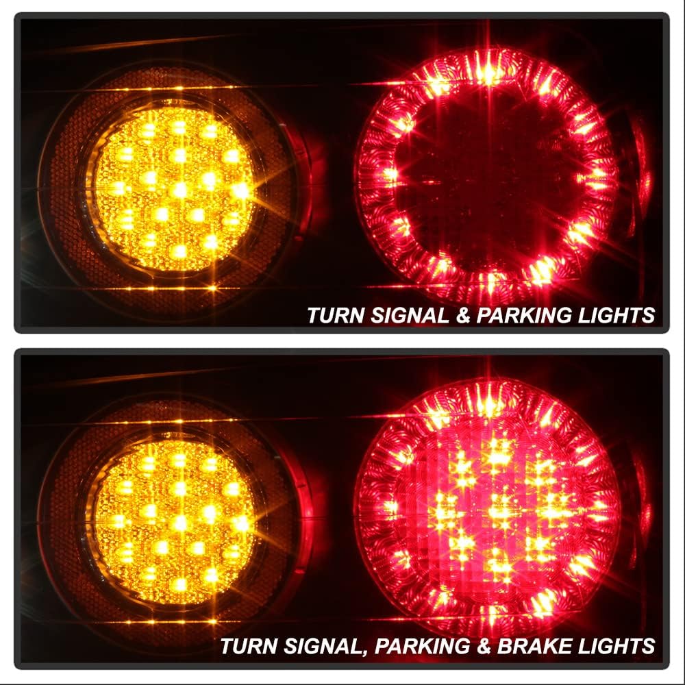 FULL LED Tail Lights Lamps Left Right N9917