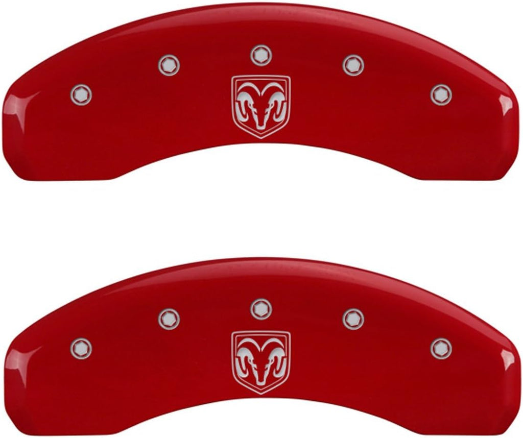 Caliper Cover with Red Powder Coat Finish, Set of 4 R7129