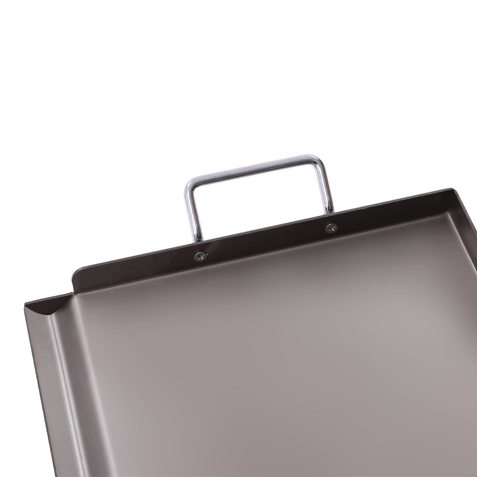 Stainless Steel Griddle Pan for BBQ Gas Grill & Charcoal Grill S5631
