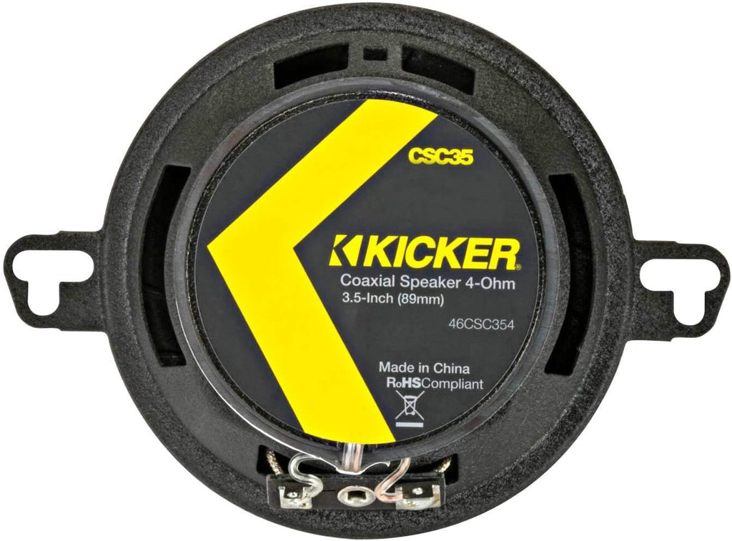 Two Pairs of 3.5-Inch Coaxial Speakers, 4-Ohm X677