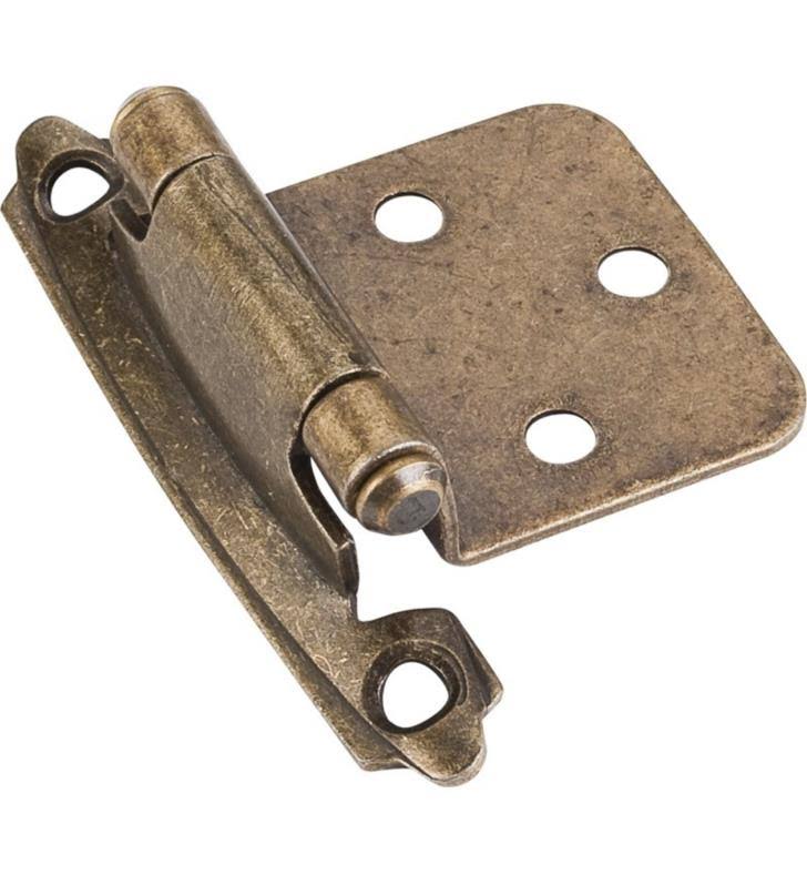Satin Nickel Self Closing Hinge E31639