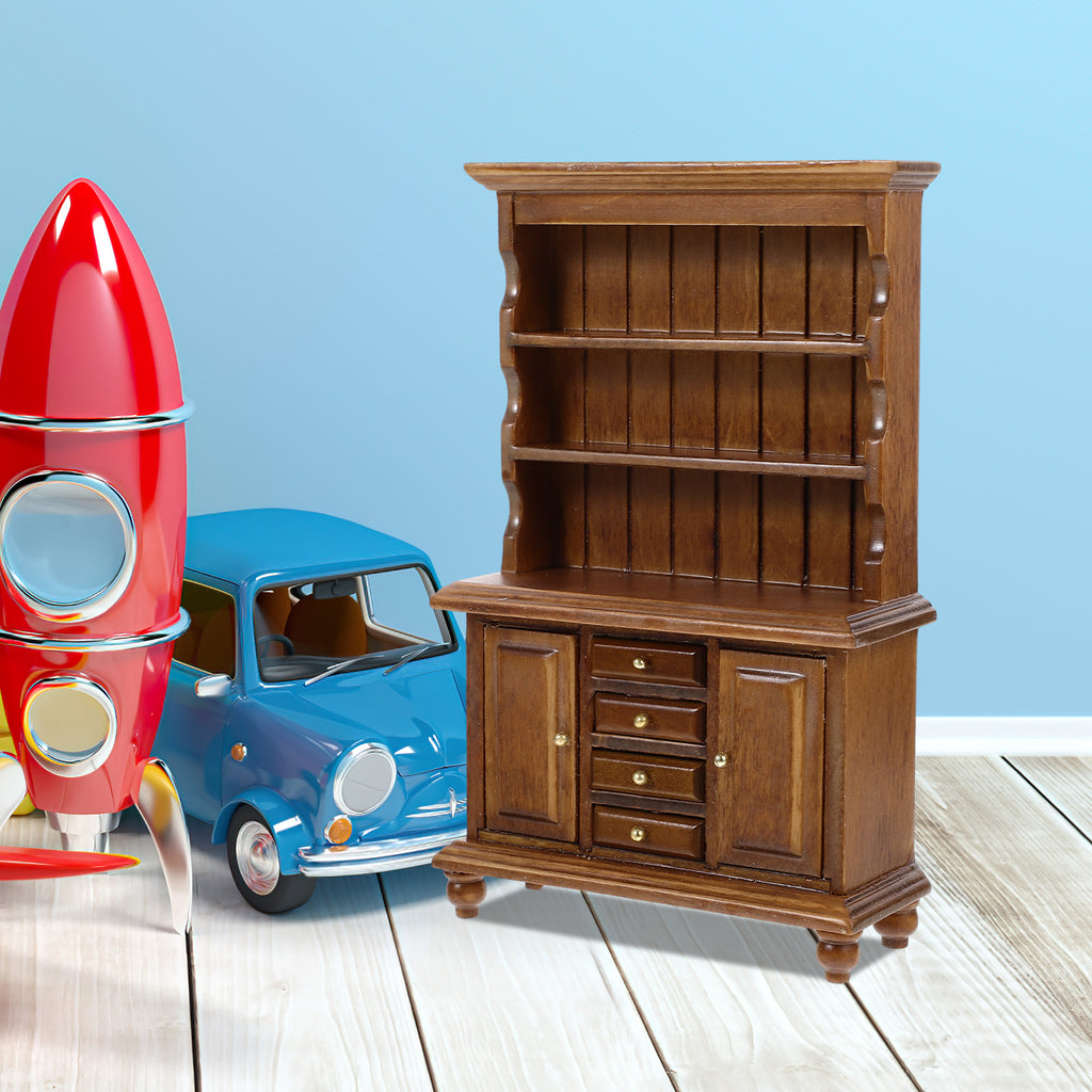 Miniature Book Shelf Doll House Furniture P8009