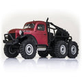 Red 6x6 RTR Crawler P75118