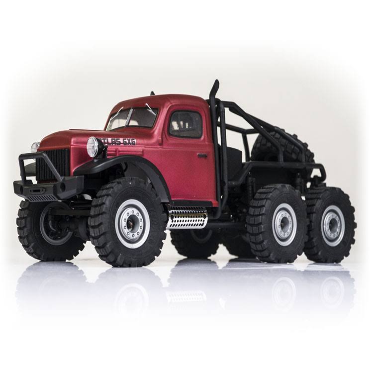 Red 6x6 RTR Crawler P75118