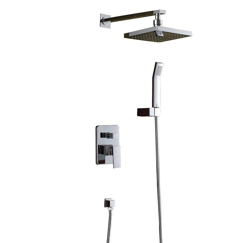 Volume Control LED Rainfall Shower Faucet D773