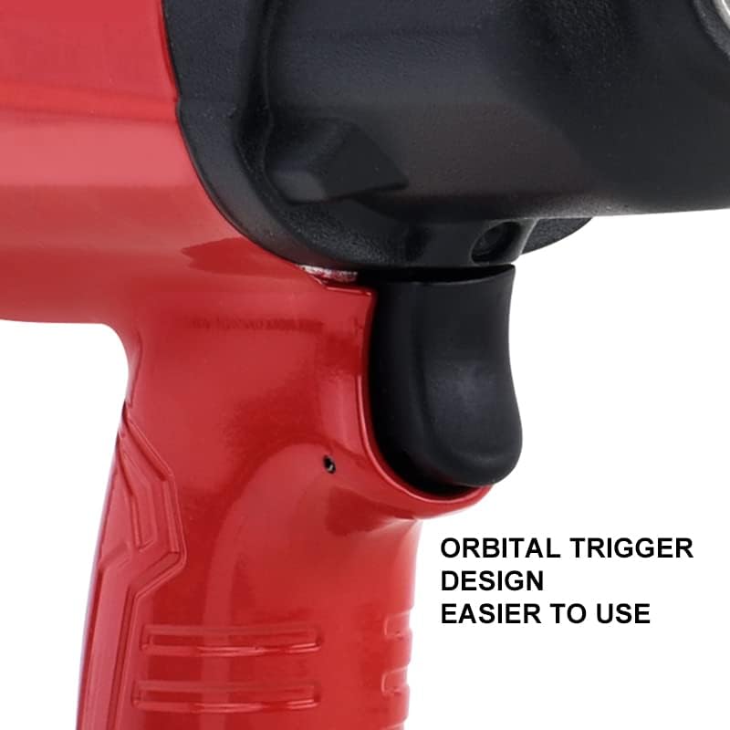 1/2-Inch Aluminum Air Impact Wrench Twin Hammer 1000FT-LB Pack of 2 K761591