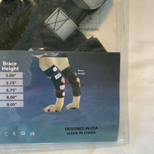 Large Pair Dog Rear Leg Brace U1629