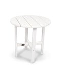 Classic White Round Side Table E98461