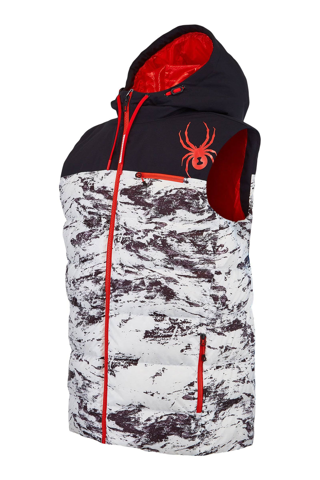 Black Down Vest S9277