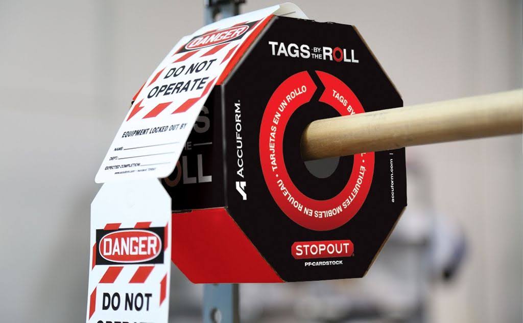 CAUTION Tag by The Roll J880