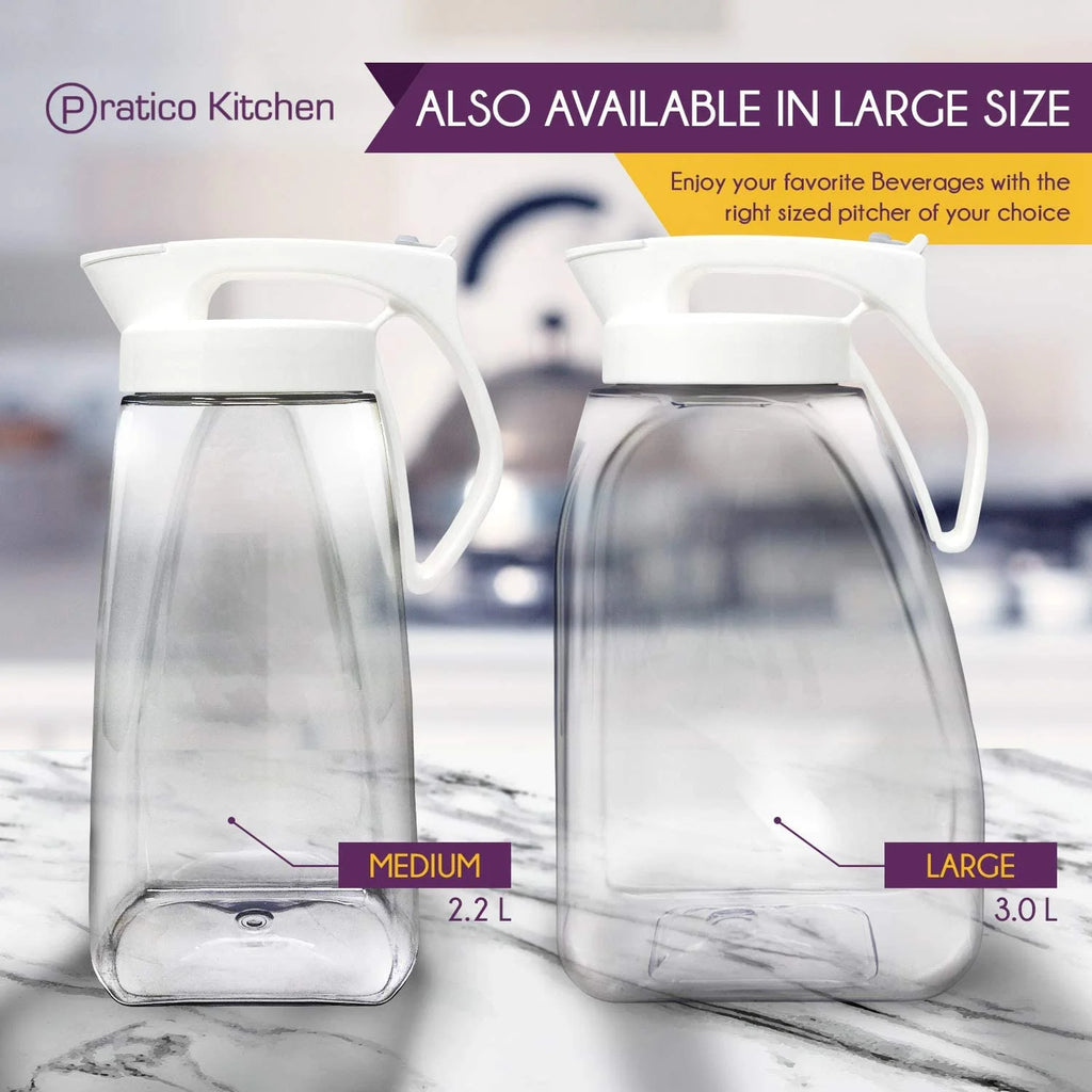 White 73 oz Airtight Pitcher P305