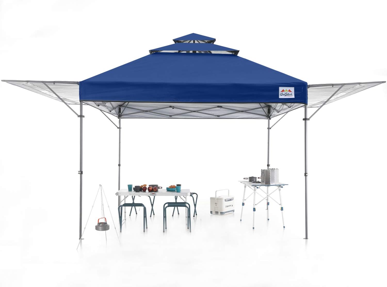 Navy Blue 10x17 Instant Pop Up Canopy Tent A39808