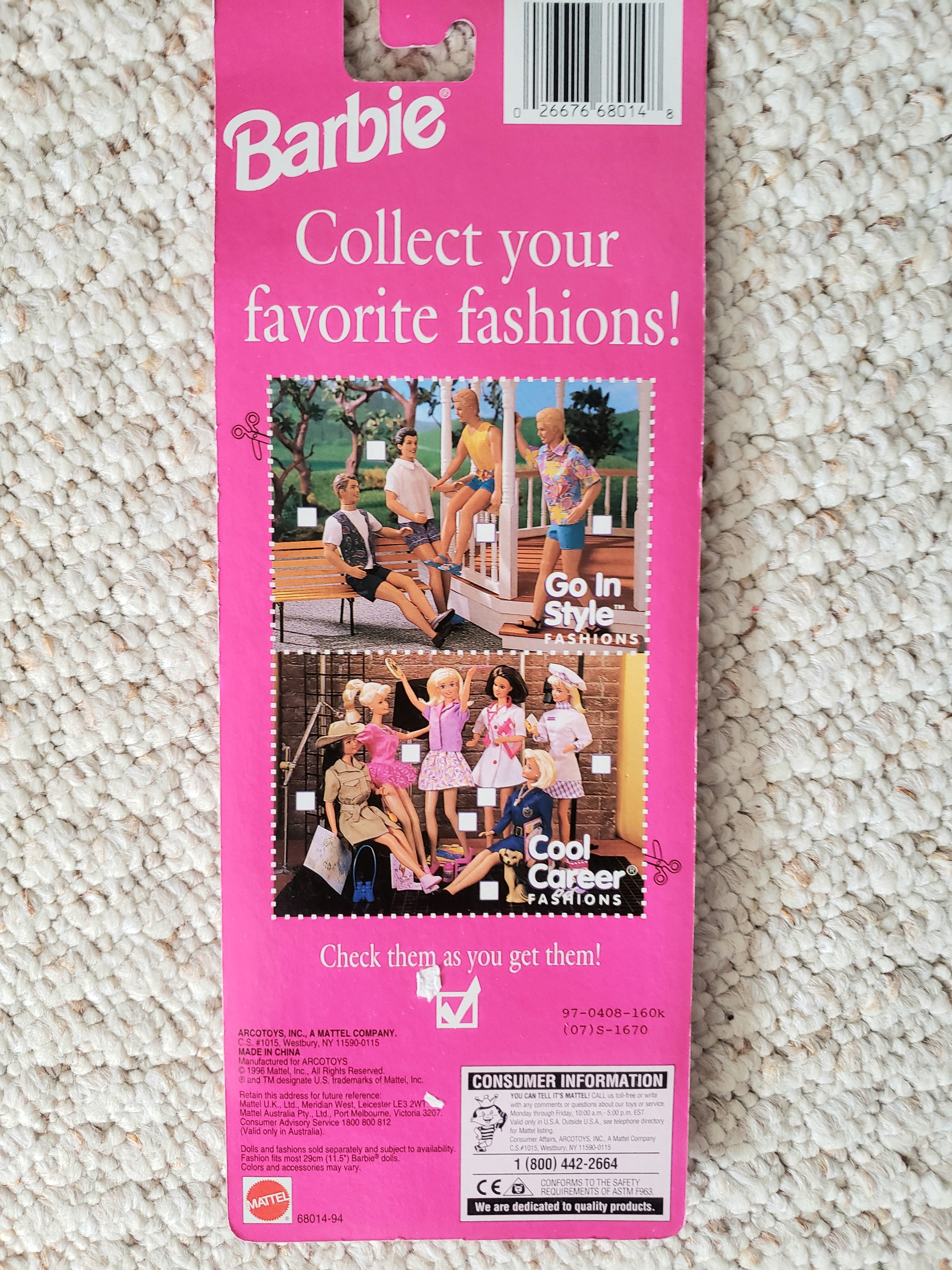 Barbie Great Weekend Fashions H6514