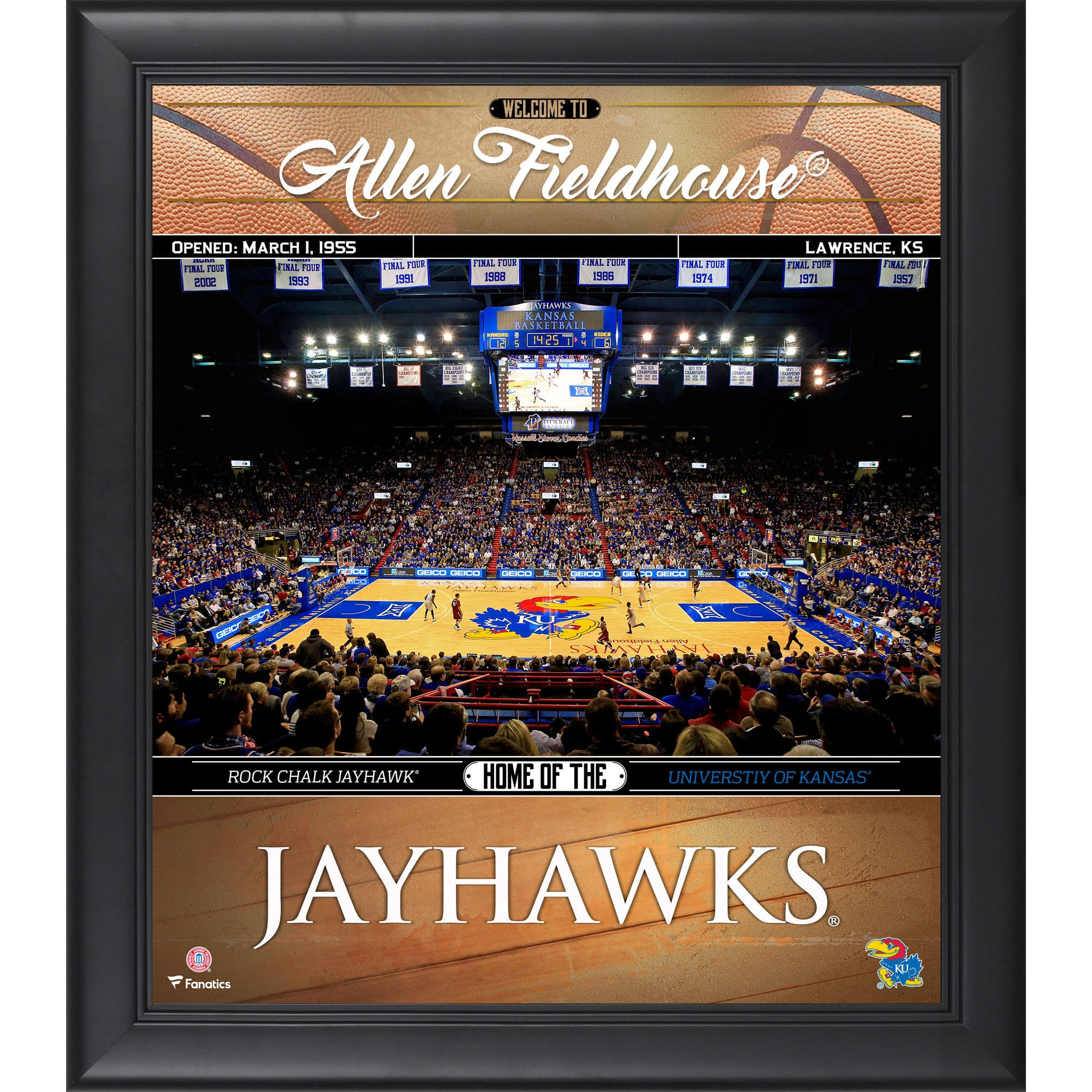 Framed Basketball Welcome Home Collage O65092