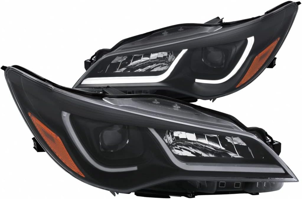 Projector Headlights Black Q875835