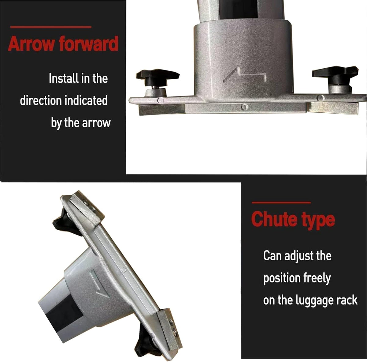 Aluminum Roof Rack Crossbars for Toyota Land Cruiser and Honda Pilot U69117