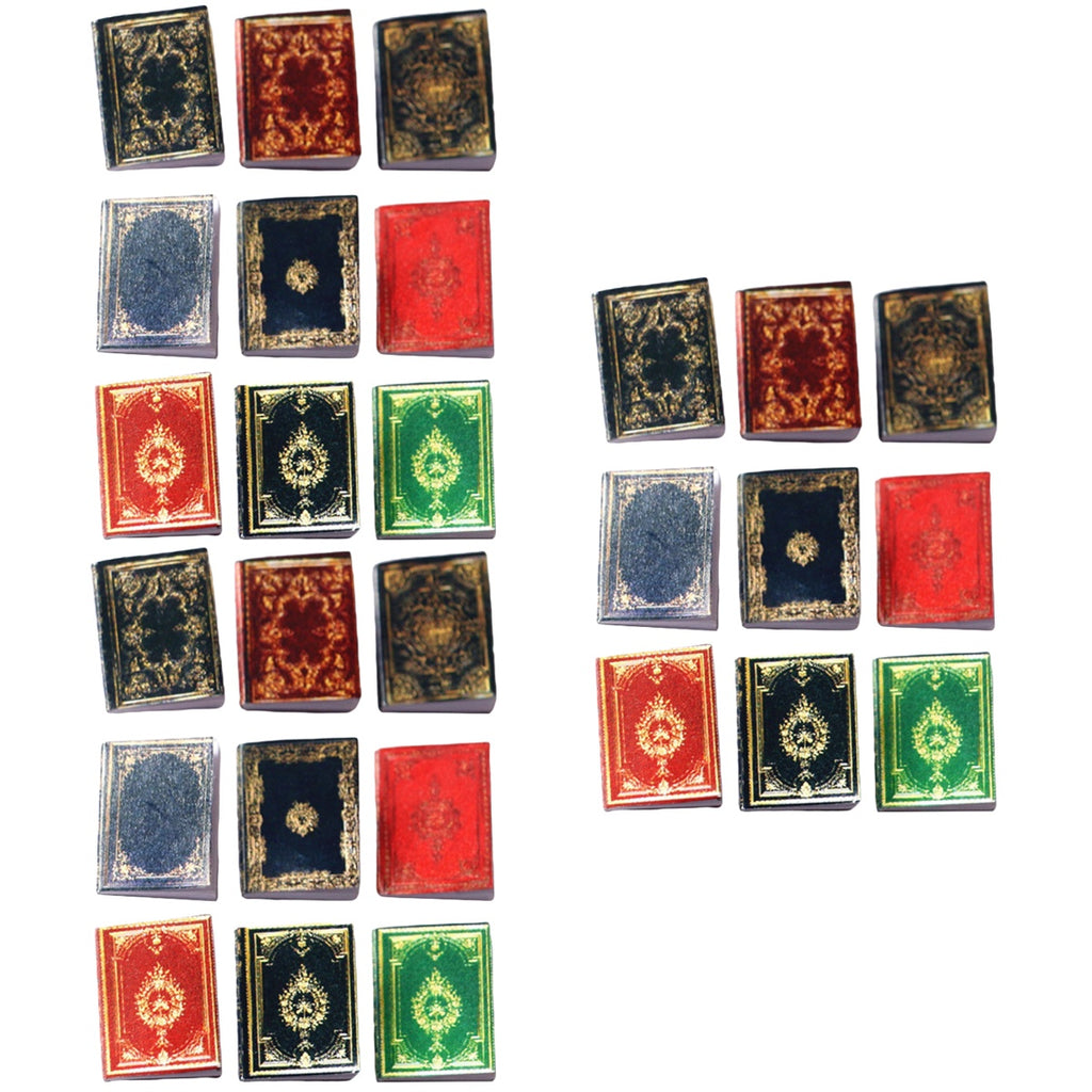 27 pcs Dollhouse Miniature Books Toys R198