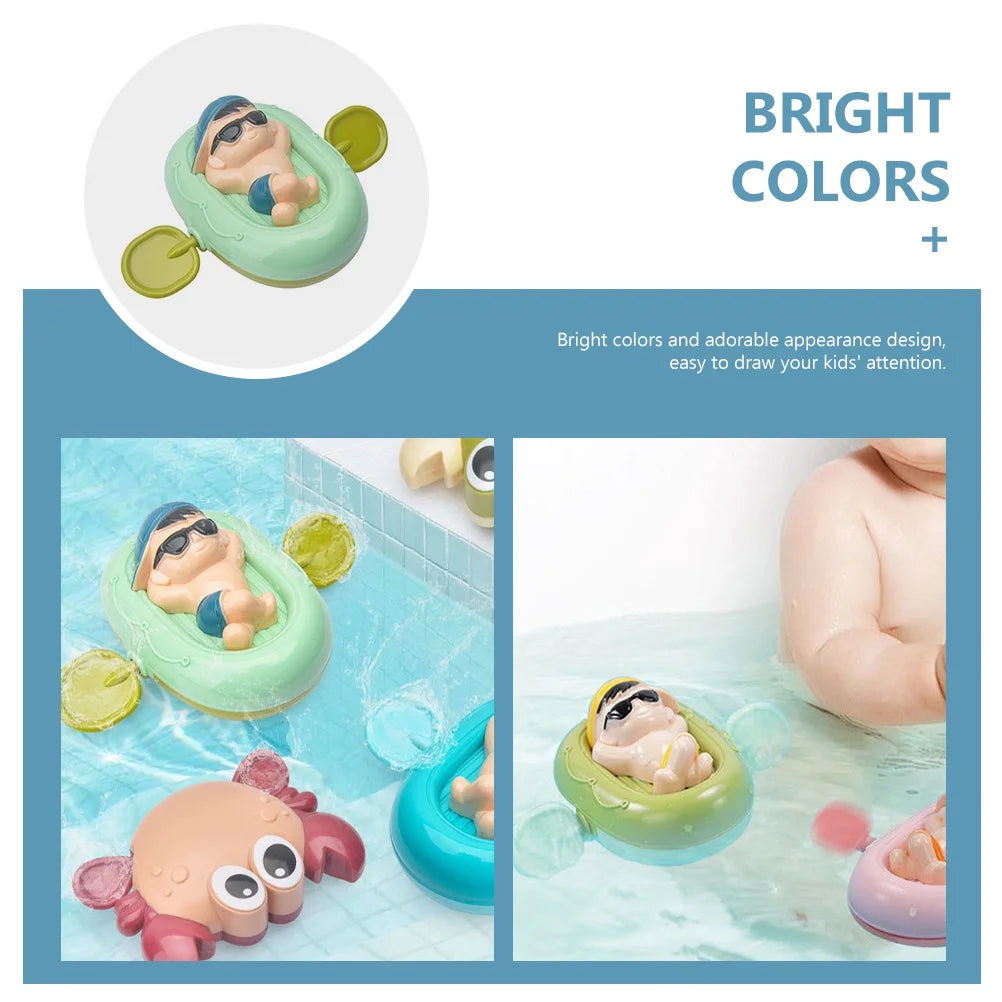2pcs Boat Design Bathing Toys O9894