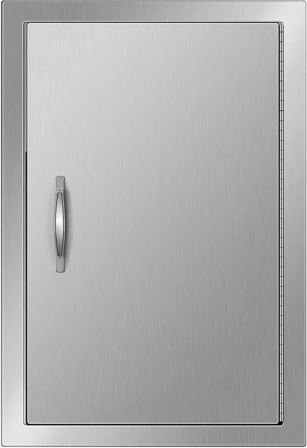 BBQ Access Door 17W x 24H Inch Stainless Steel K5286