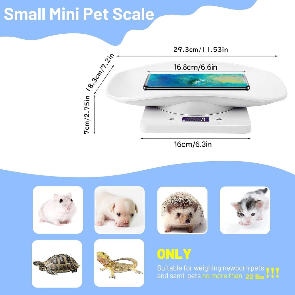 White LCD Multifunctional Mini Kitchen Scale, Pack of 2 O780309