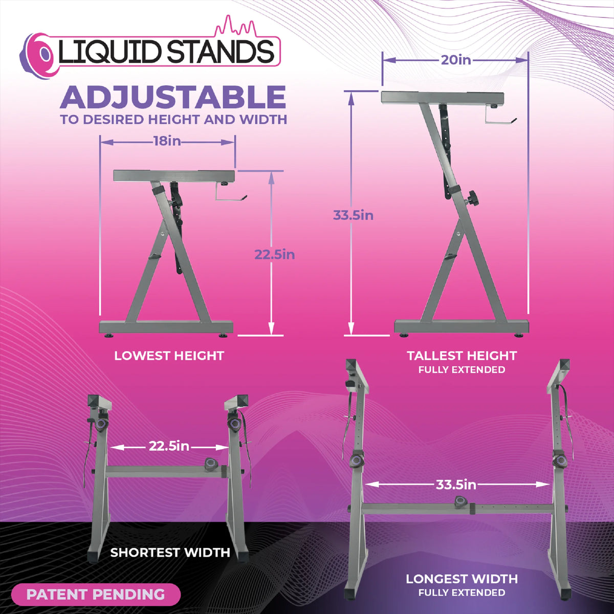 Z Style Adjustable Portable Heavy Duty Piano Keyboard Stand A391701