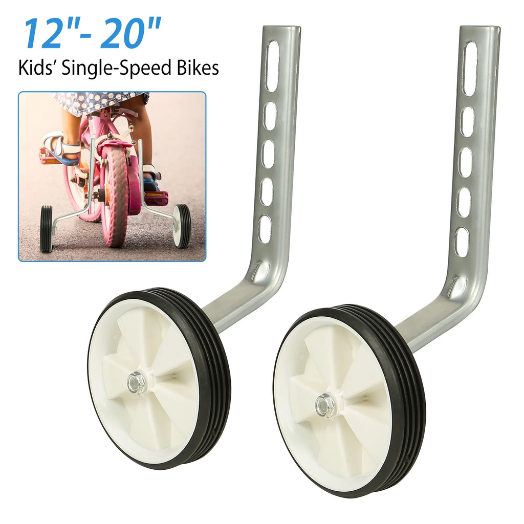 Children Bicycle Training Wheels with Adjustable Stabilizer Kit for 12"-20" Bike J655