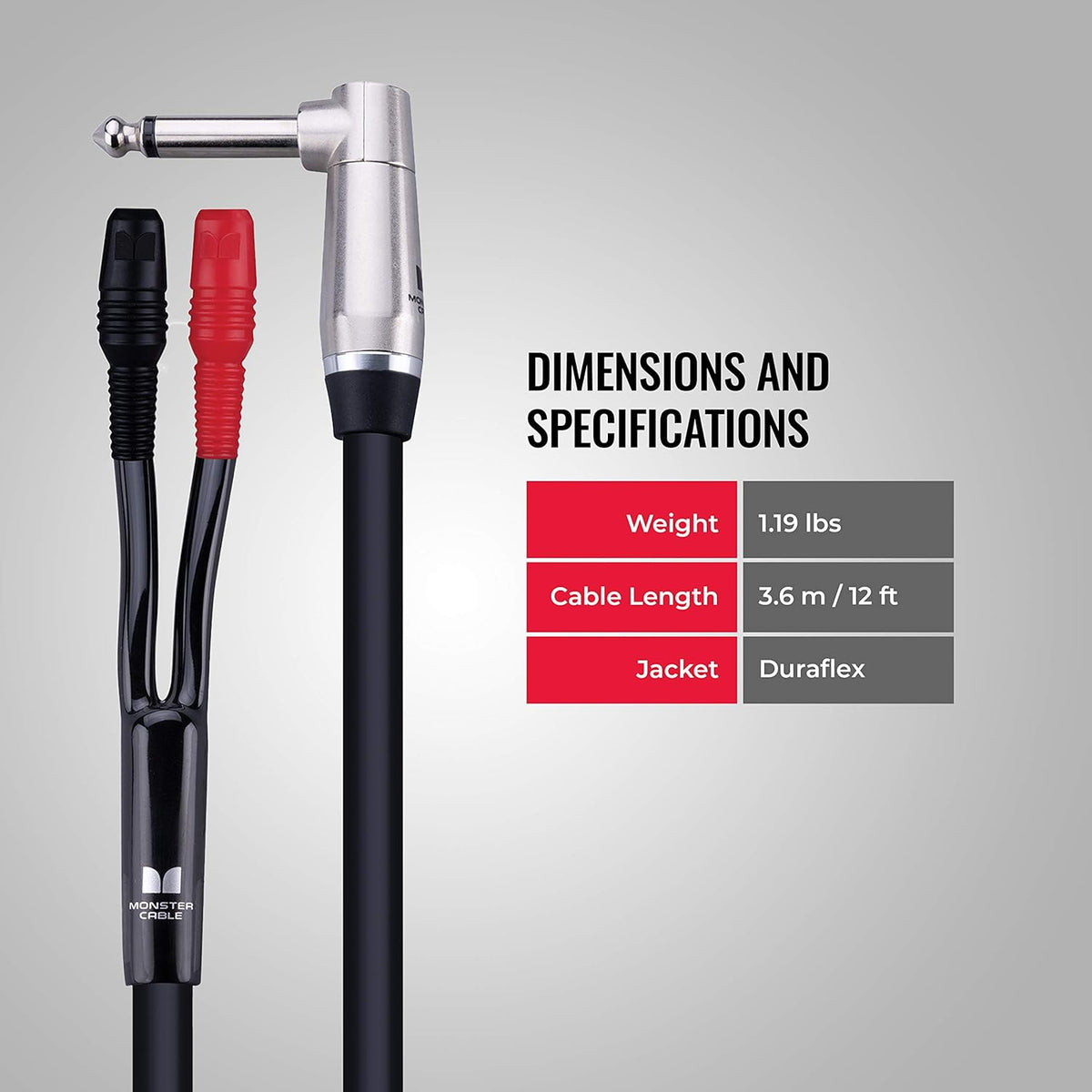 6 ft Combo Amp Speaker Cable G49365