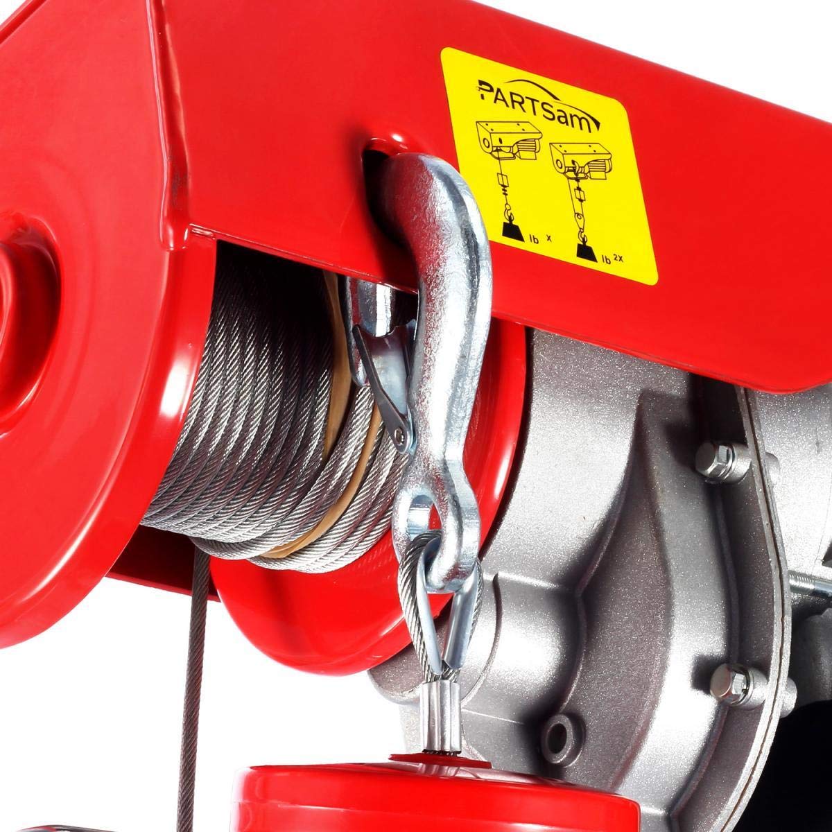 Electric Cable Hoist with Wireless Remote Control, 38ft Lifting Height T791