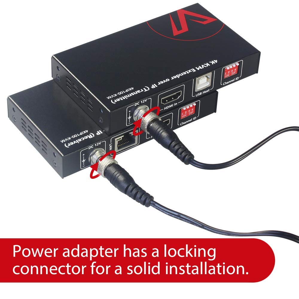 4K HDMI USB KVM Extender Over Single Cat5e/6 up to 120M, 1080P@120Hz, 3 Ports USB Hub D747