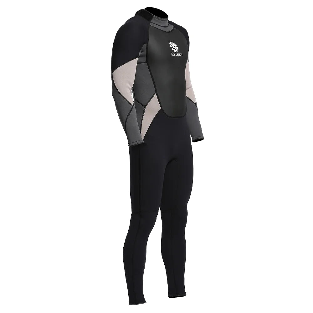 3mm Back Zip Full Body Wetsuit Jumpsuit H304