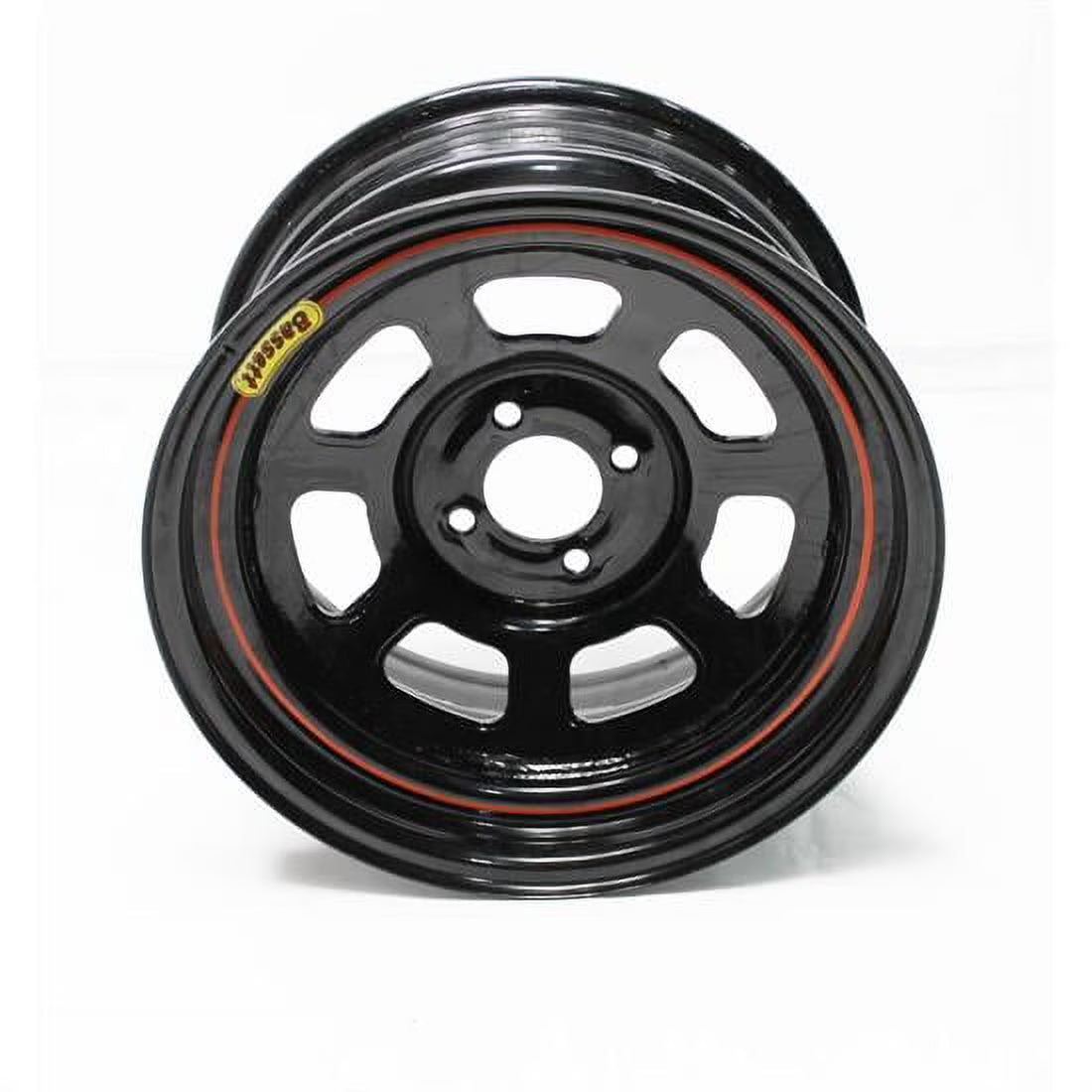 Black 15X8 D-Hole Wheel D44222