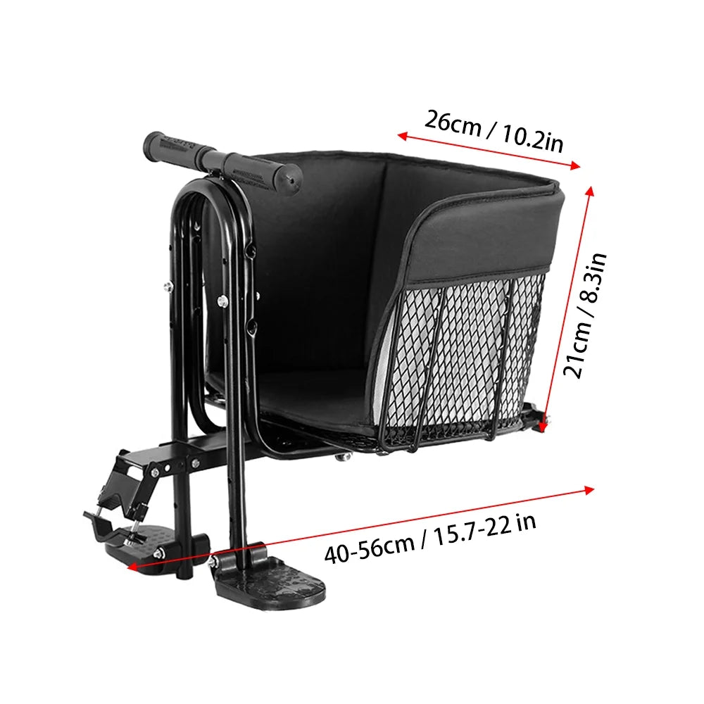 Child Saddle with Pedals and Support for MTB Road Bike V829