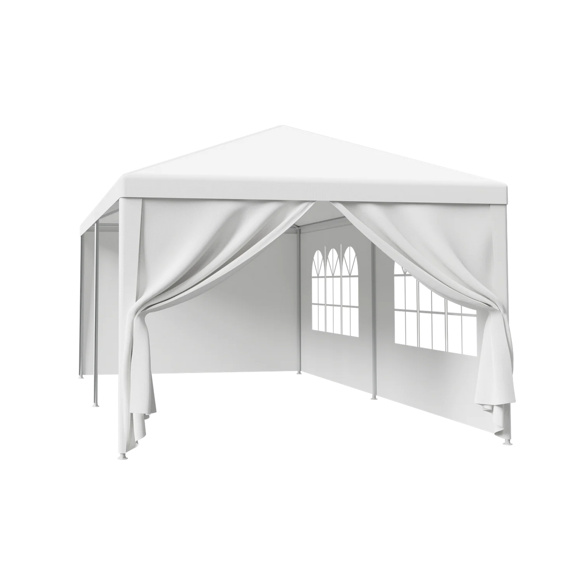 White Outdoor Gazebo Tent A737