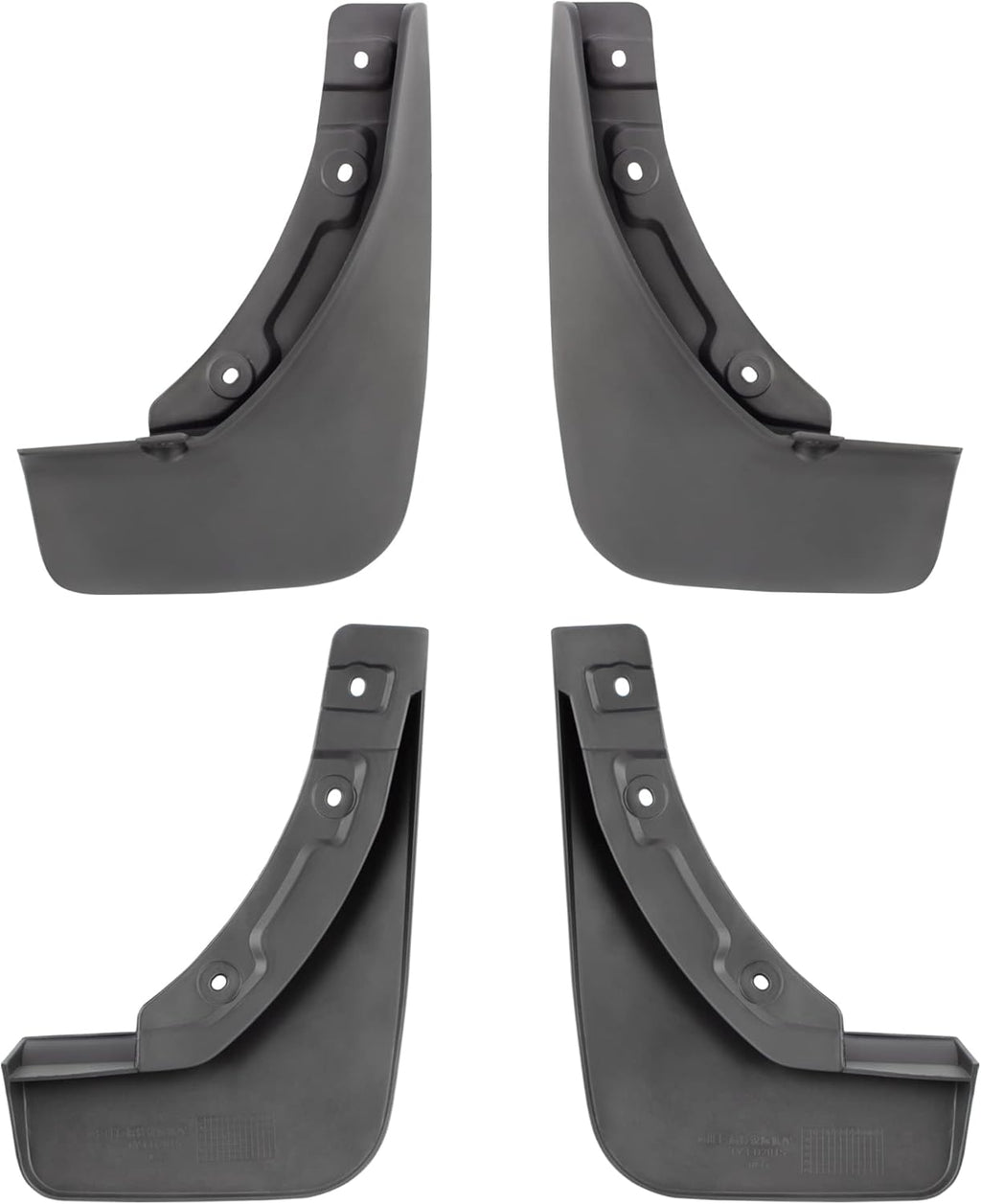 Set of 4 Front and Rear Mud Flaps Splash Guards for Ford Escape 2020 2021 Sport Utility Mud Guard Set N795509