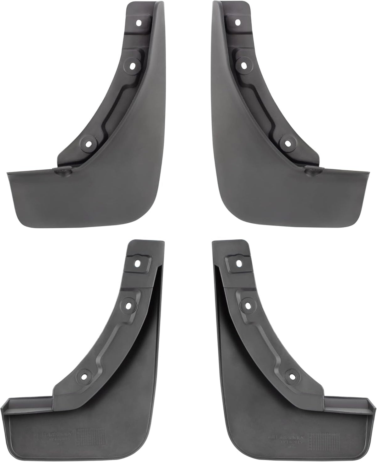 Set of 4 Front and Rear Mud Flaps Splash Guards for Ford Escape 2020 2021 Sport Utility Mud Guard Set N795509