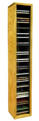 Beige Multimedia Storage Rack X28180