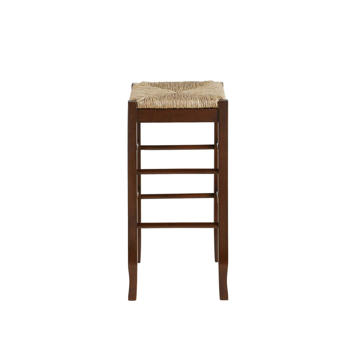 29x22 Square Rush Stool Cappuccino N6345