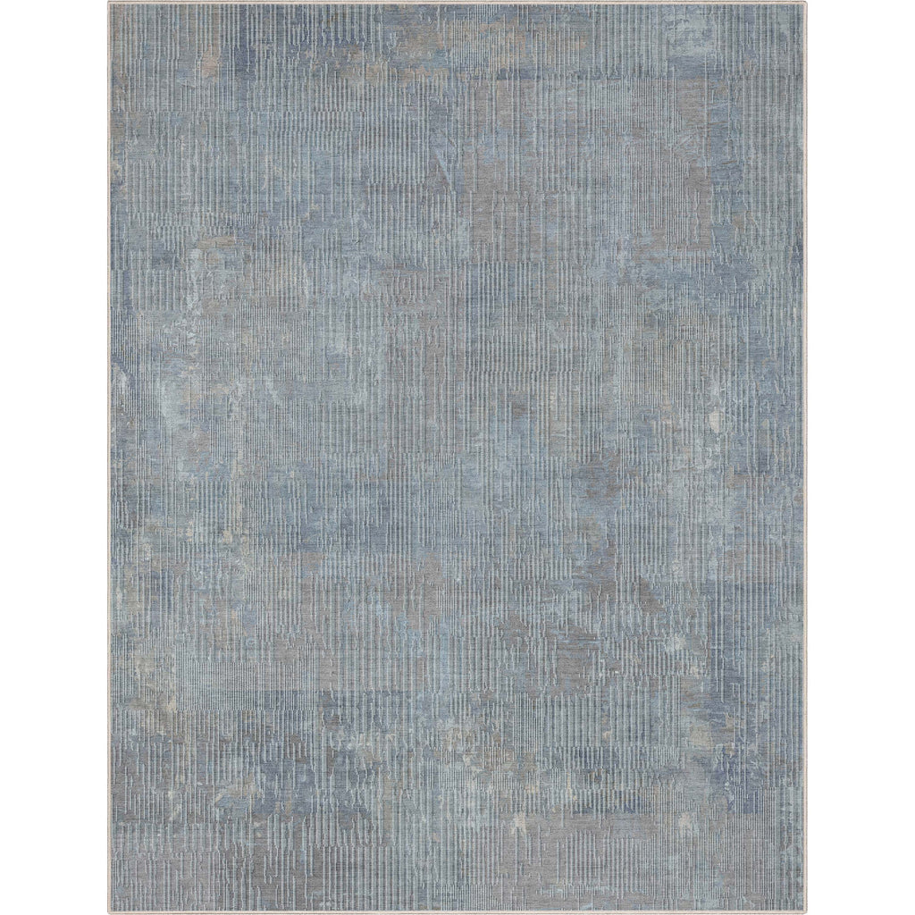 Blue Vintage Flatweave Area Rug O9579