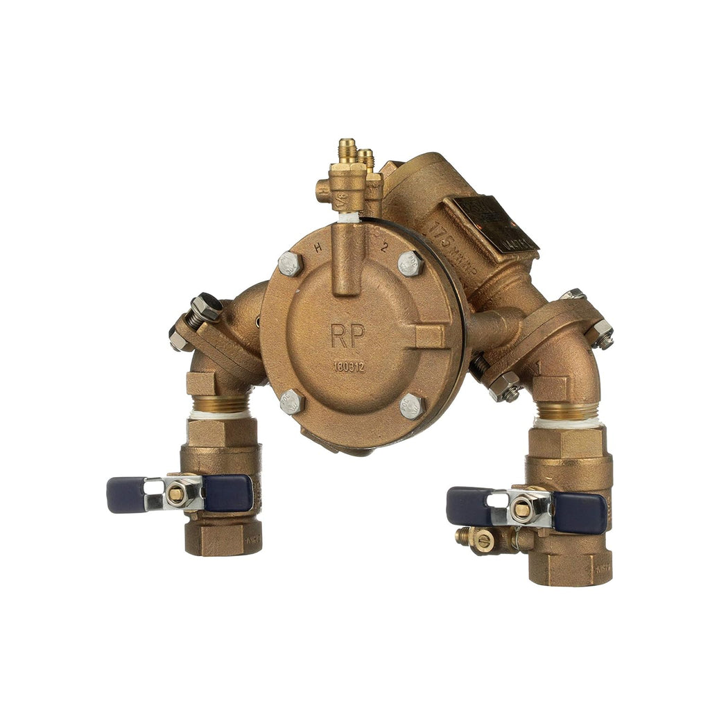 Angled Union Quarter Turn Shutoff Reduced Pressure Assembly, 1" A995