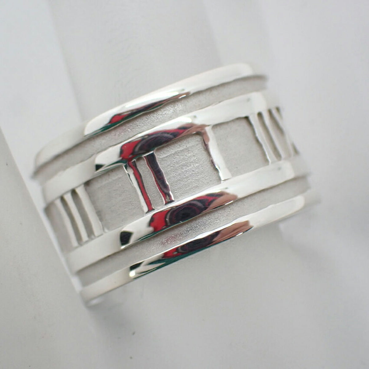 925 Atlas Wide Ring Size 13.5 L62916