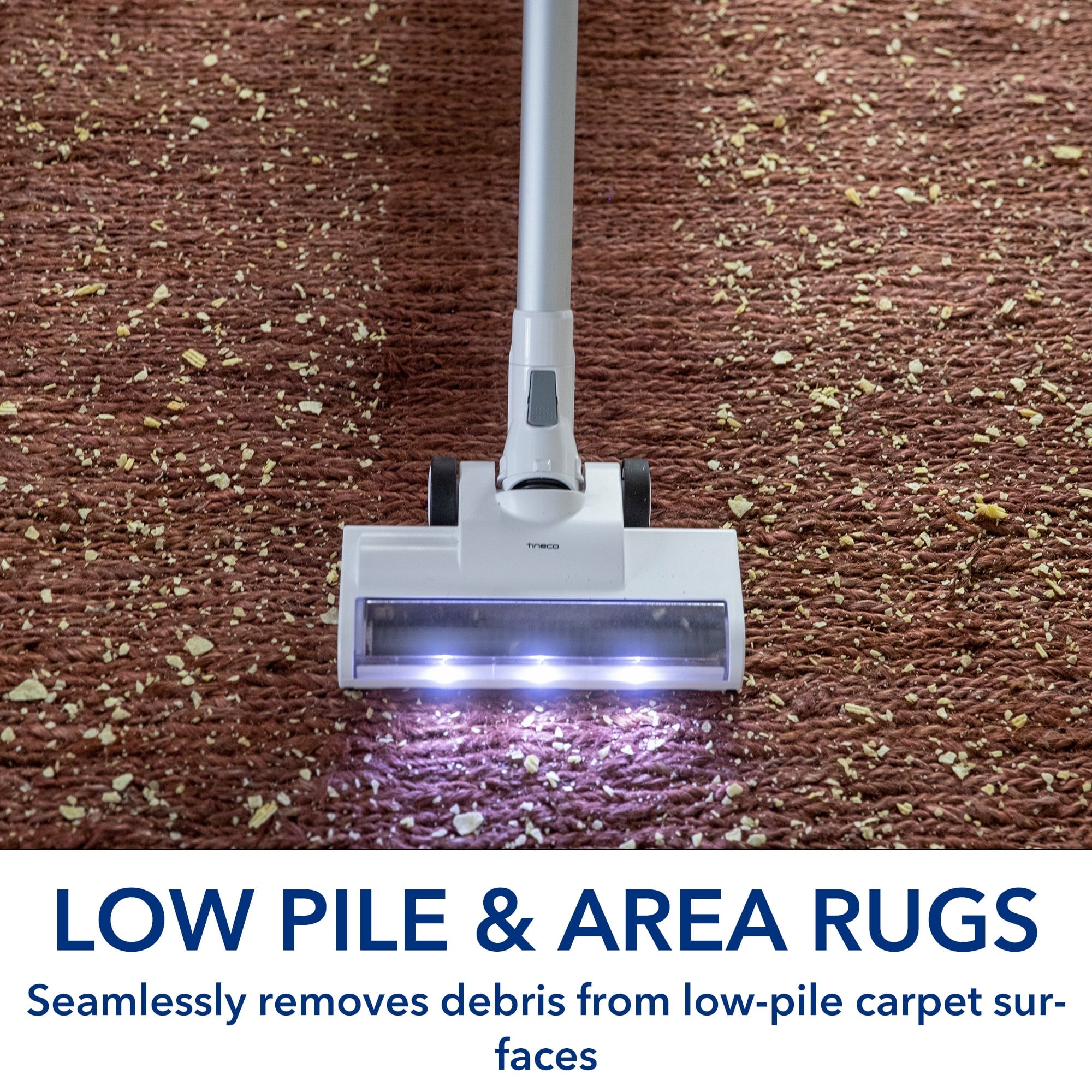 Cordless Stick Vacuum with HEPA Filtration and LED Headlight K2254