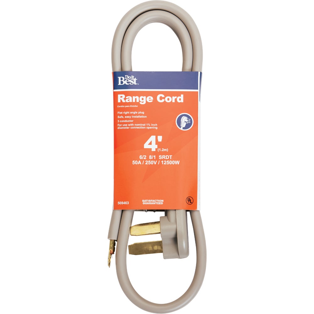 4 Ft. 3-Conductor Range Cord Q74025