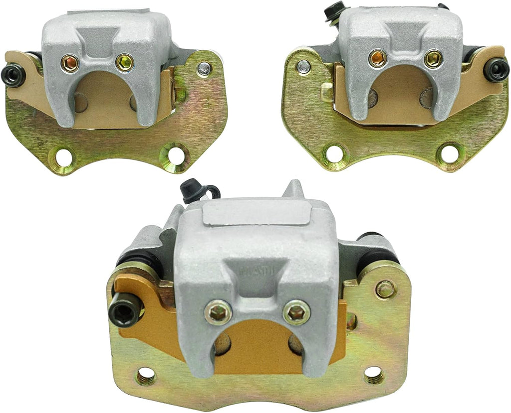 Front Left Right & Rear Brake Calipers W/Pads Pack of 2 Z1164