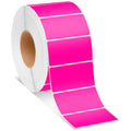 Fluorescent Pink Thermal Transfer Labels, 4 x 2 K398338