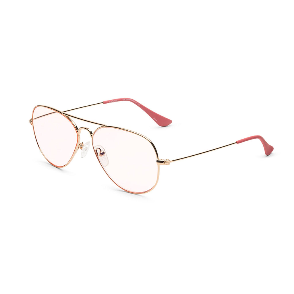 Polished Gold/Rose Blue Light Readers N5056