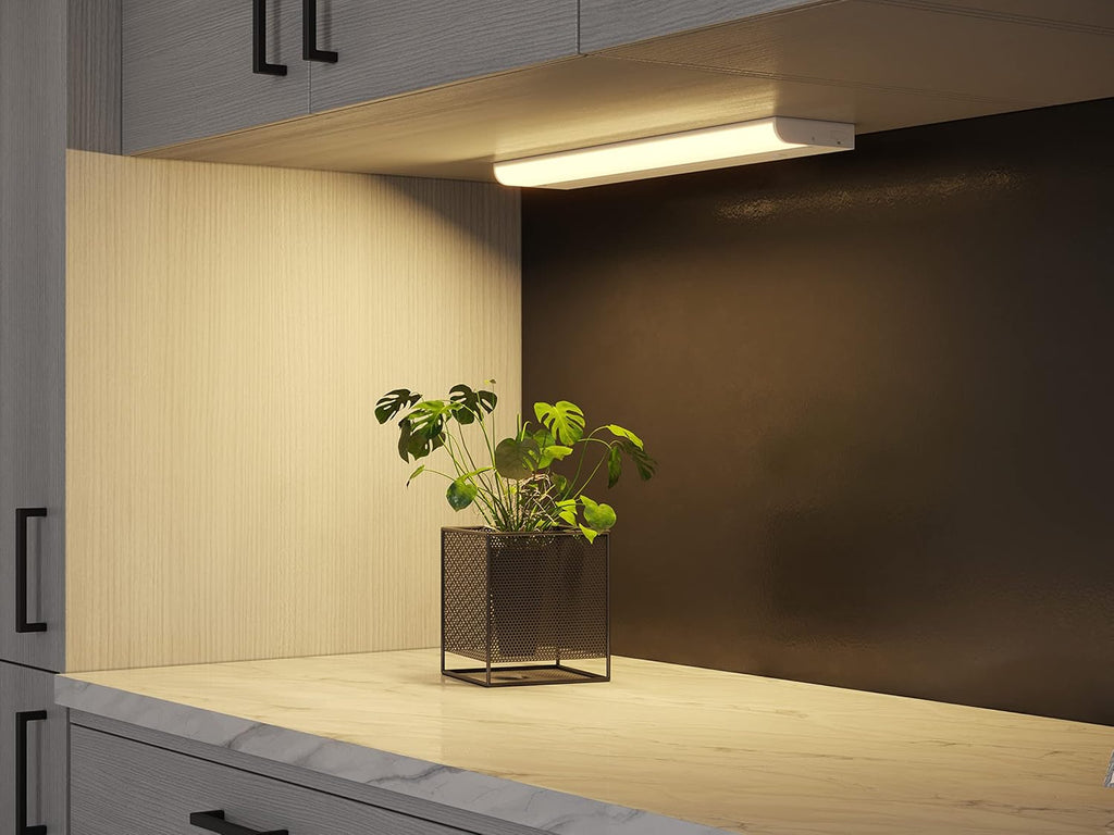 18 Smart Wi-Fi LED Undercabinet Bar, White, 1100 Lumen, Tunable Color Temp 2700K-6500K U882