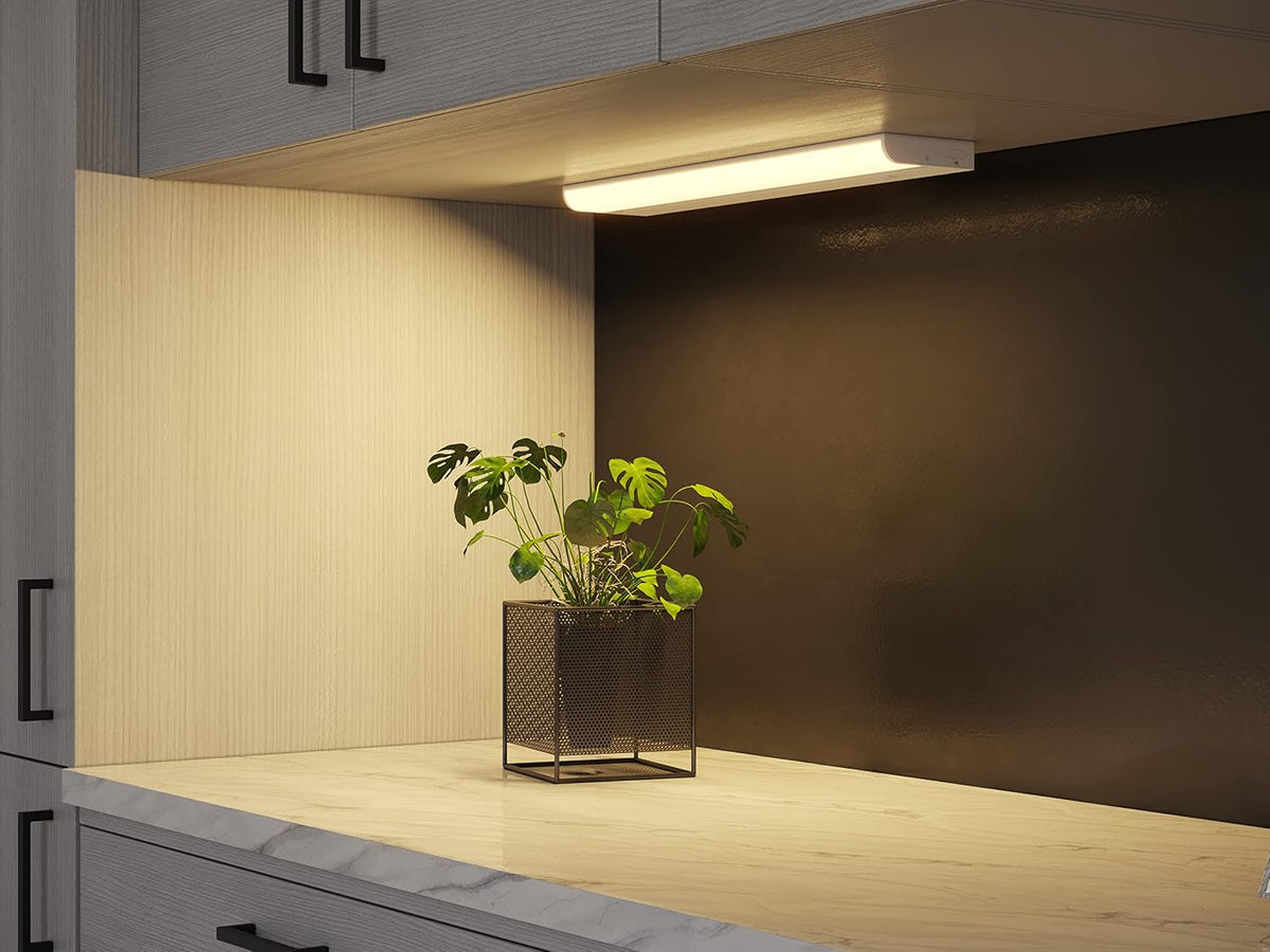 18 Smart Wi-Fi LED Undercabinet Bar, White, 1100 Lumen, Tunable Color Temp 2700K-6500K U882