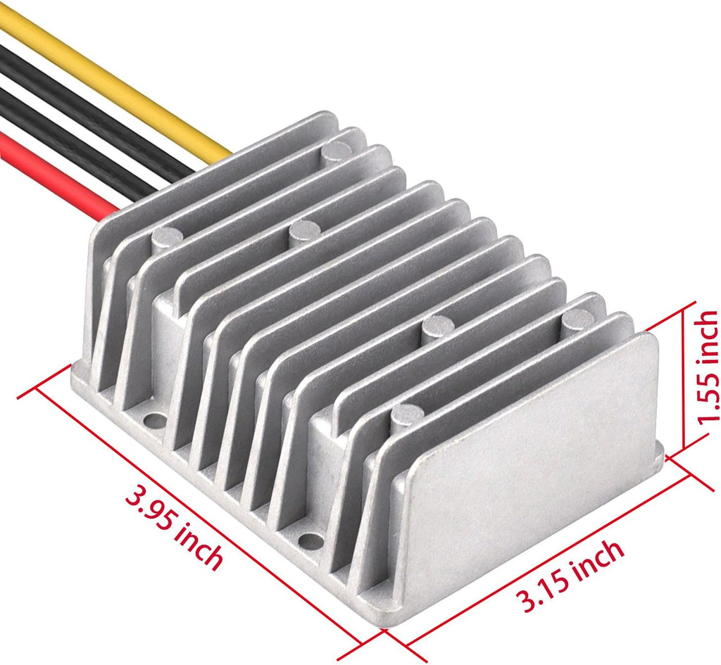 Waterproof DC 48V Step Down to 24V 30A 720W Voltage Reducer Converter, Pack of 2 Y4392
